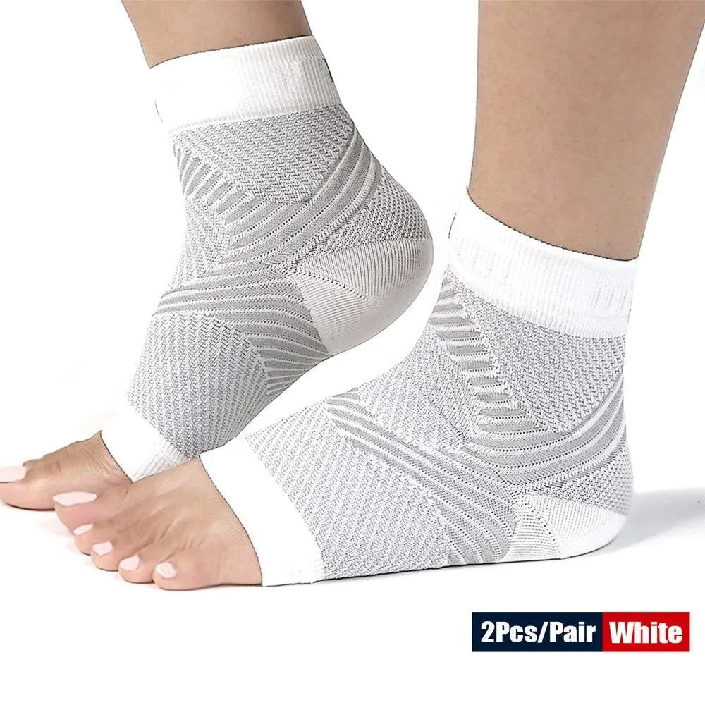 2pcs Ankle Compression Brace Foot Socks for Plantar Fasciitis Heel Pain