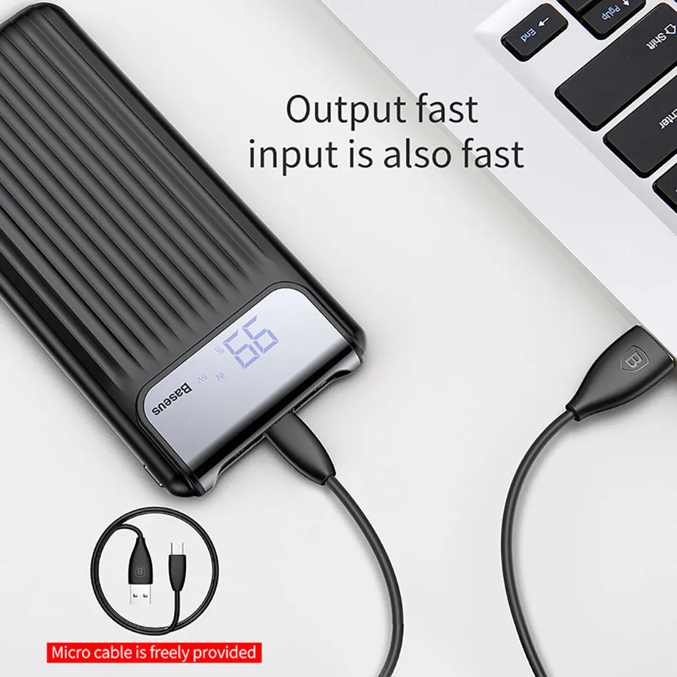 3.0 Power Bank 10000mAh Dual USB