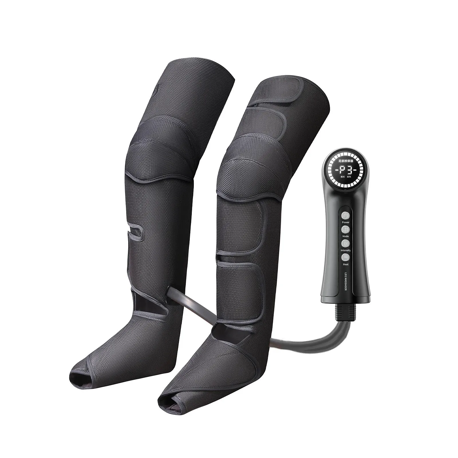 Air Pressure Compression Foot and Leg Massager For Circulation, Relaxation and Lymphatic Drainage