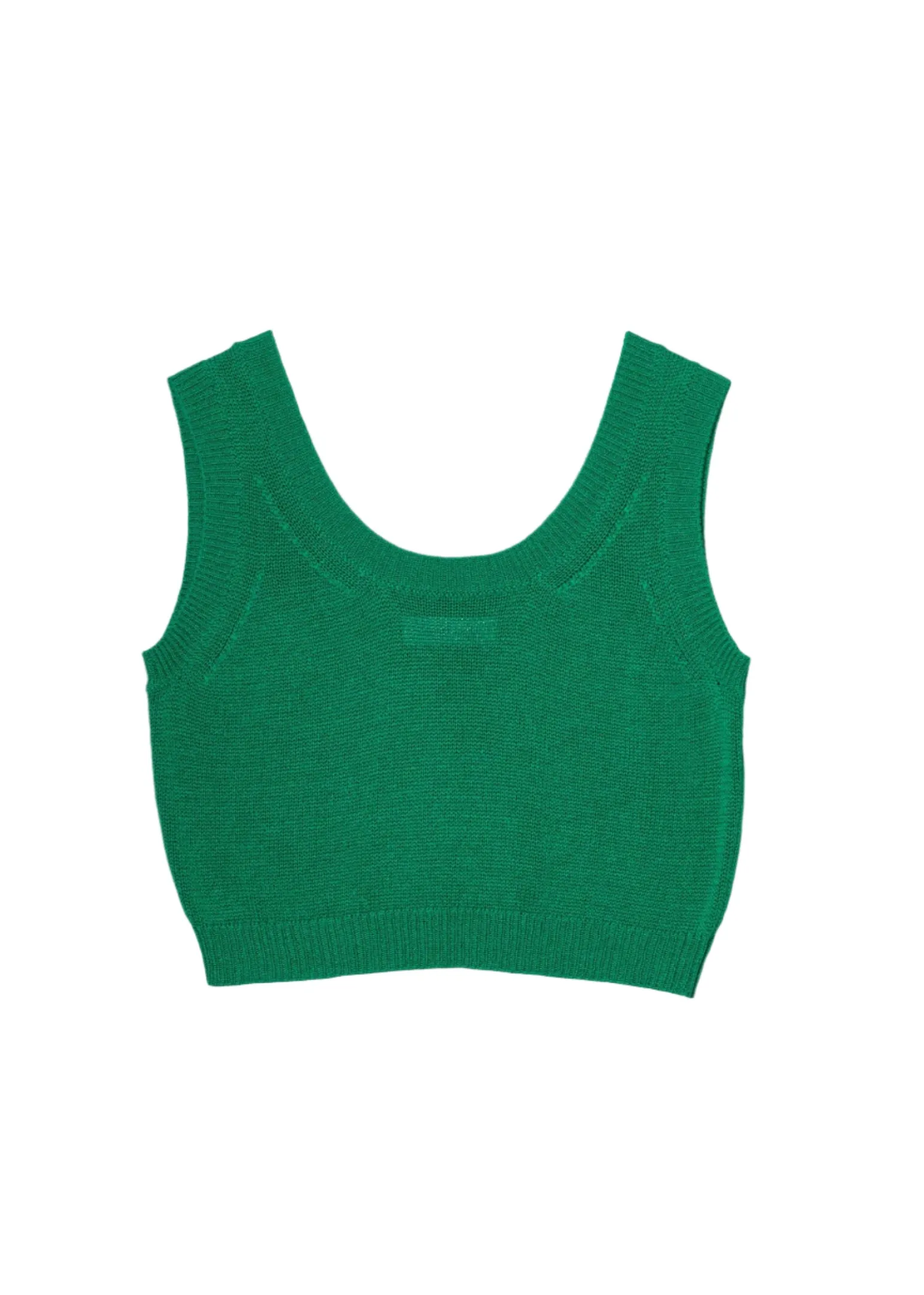 Compact Knit Tank // Green
