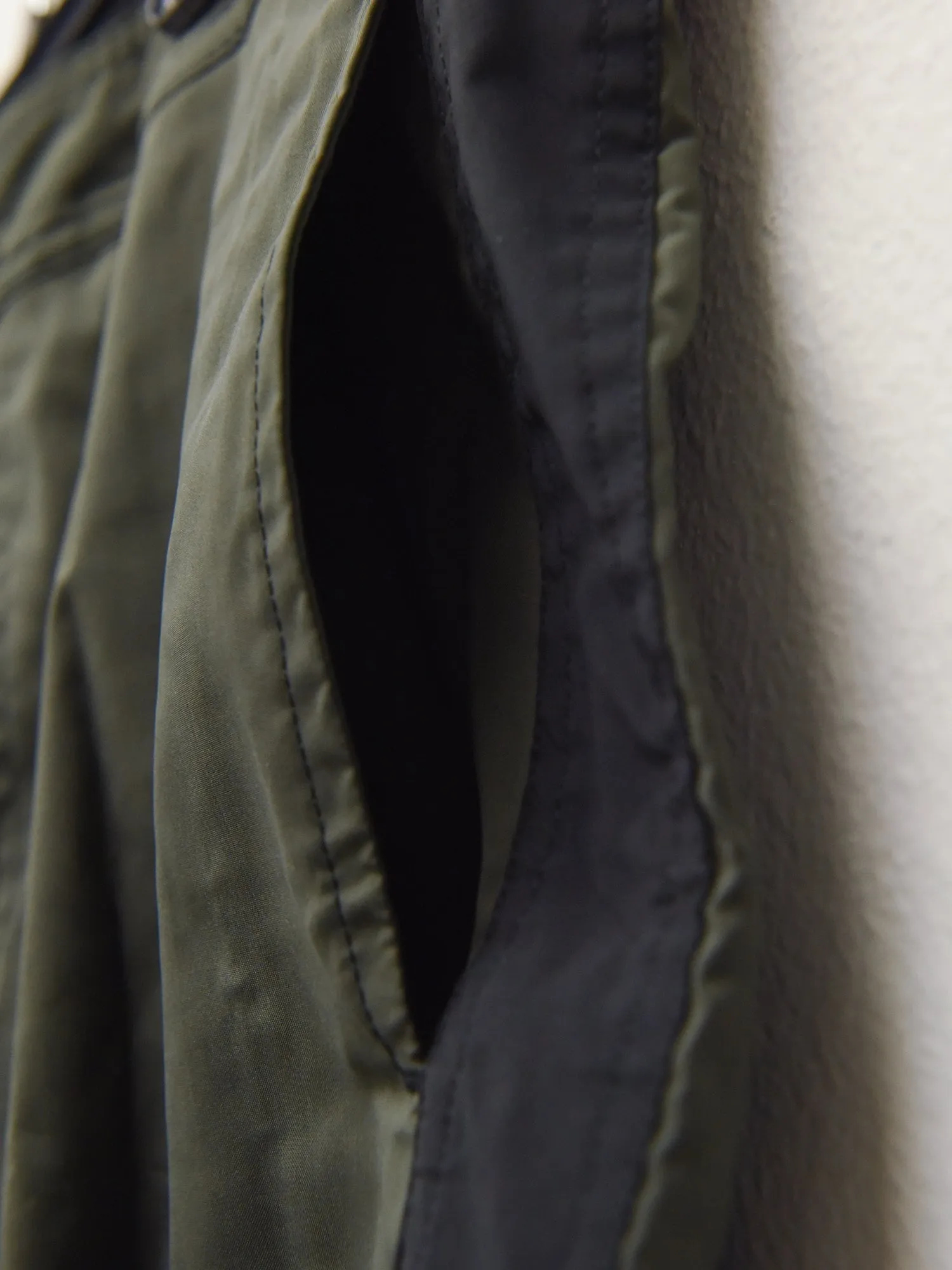 COMPACT POPLIN SWIM SHORTS_MEN