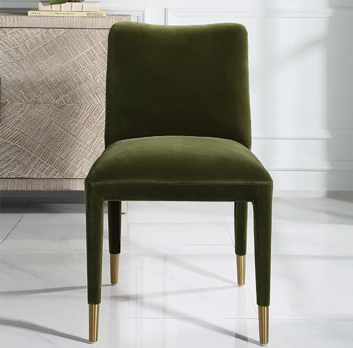 Conifer Velvet Dining Chair- Set of 2