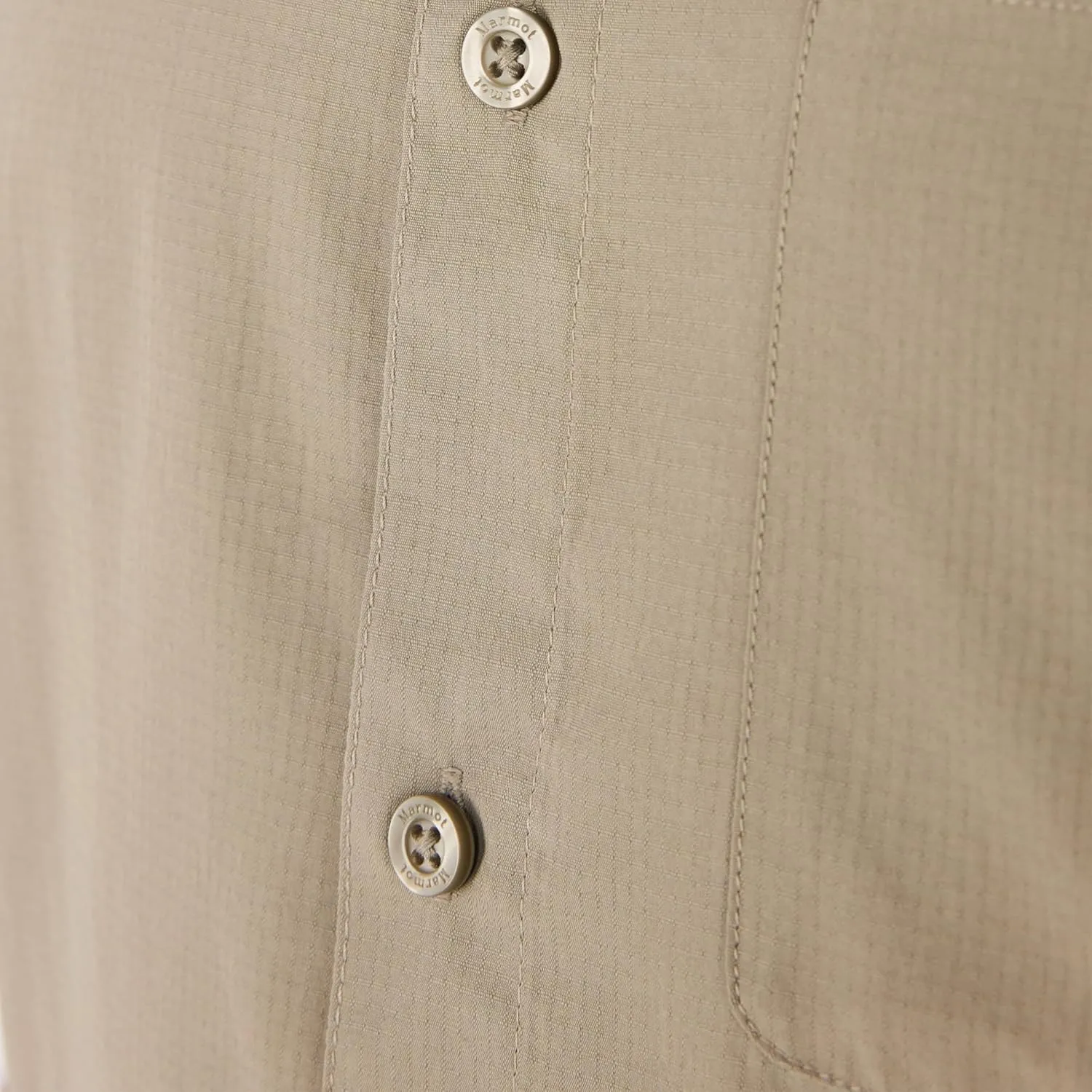 MARMOT Men's Aerobora Short Sleeve Button-Down Shirt - Lightweight, Packable, Quick-Drying UPF Protection