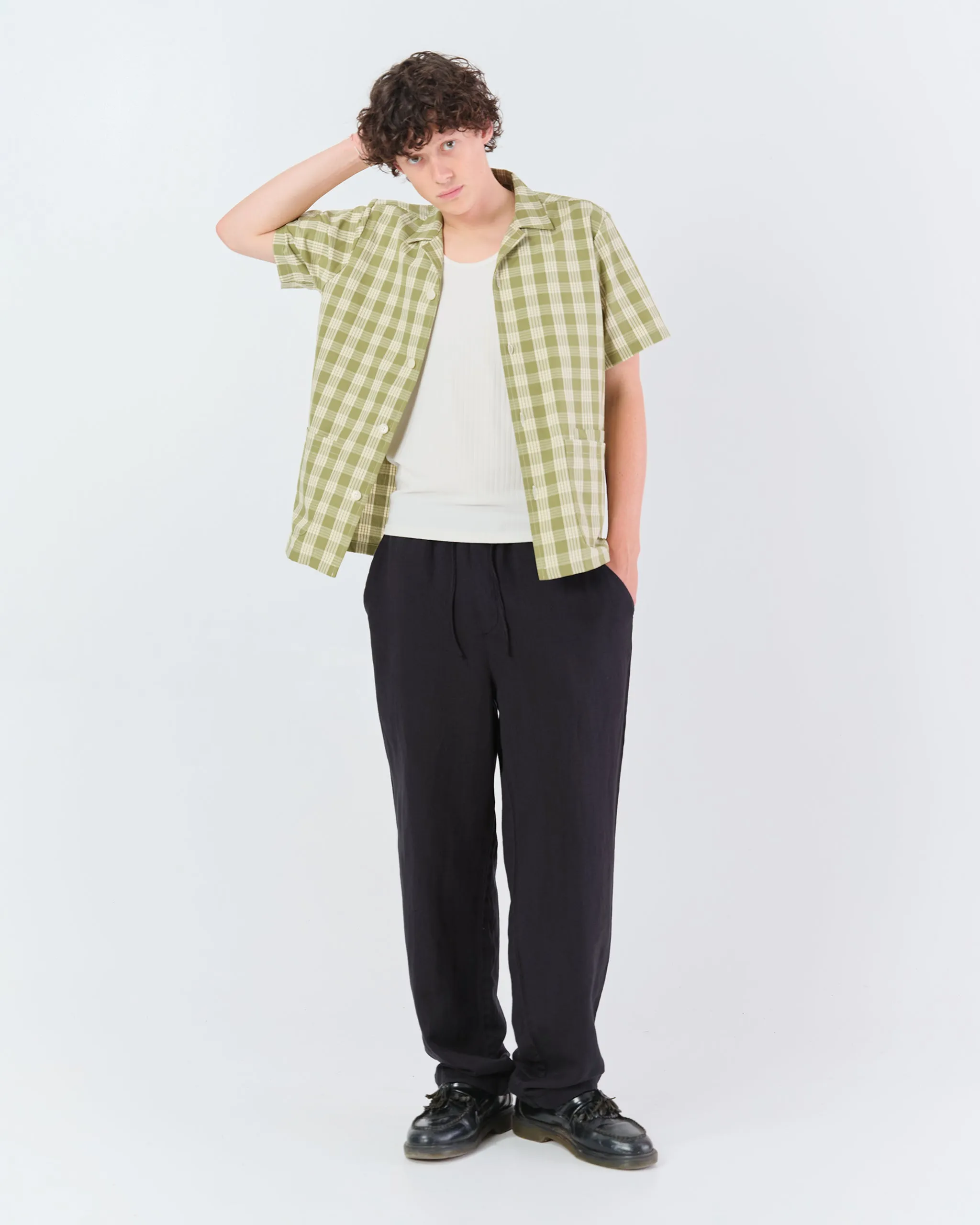 Moss Palaka Traveler Camp Shirt