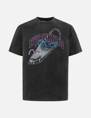 Surf Camp Print Relax Fit T-shirt